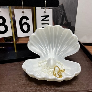 Beihanmei Style Ins Support à bijoux en coquillage et perles imprimé en 3D, thème 'Rêve de Fille', Décoration de chambre, Vente chaude transfrontalière - Product Image 4