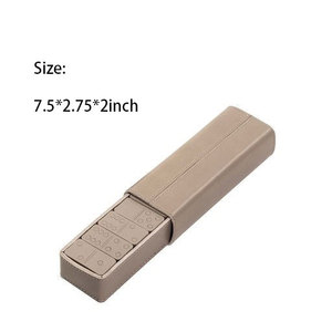 Caja de Dominó de Cuero de Lujo Personalizada para Niños y Adultos - Product Image 3