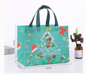 Bolsa de Compras Personalizada de Tela No Tejida con Logotipo Impreso, Bolsas Navideñas de Tela No Tejida, Bolsas de Regalo Coloridas y Ecológicas, Publicitarias - Product Image 5
