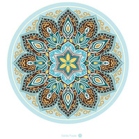Tapis de méditation antidérapant, impression personnalisée sur mesure, tapis de yoga rond en daim
