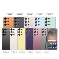 Nouveauté - Téléphones mobiles à bas prix, double SIM, version mondiale, smartphone 5G avec 16 Go de RAM, 1 To de stockage, Android 15, processeur Déca-Core S25Ultra