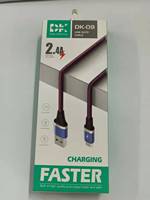 DK-09 USB2.0 Câble Tressé En Nylon Rapide Chargeur Android Micro Usb Pour iPhone câble De Type C