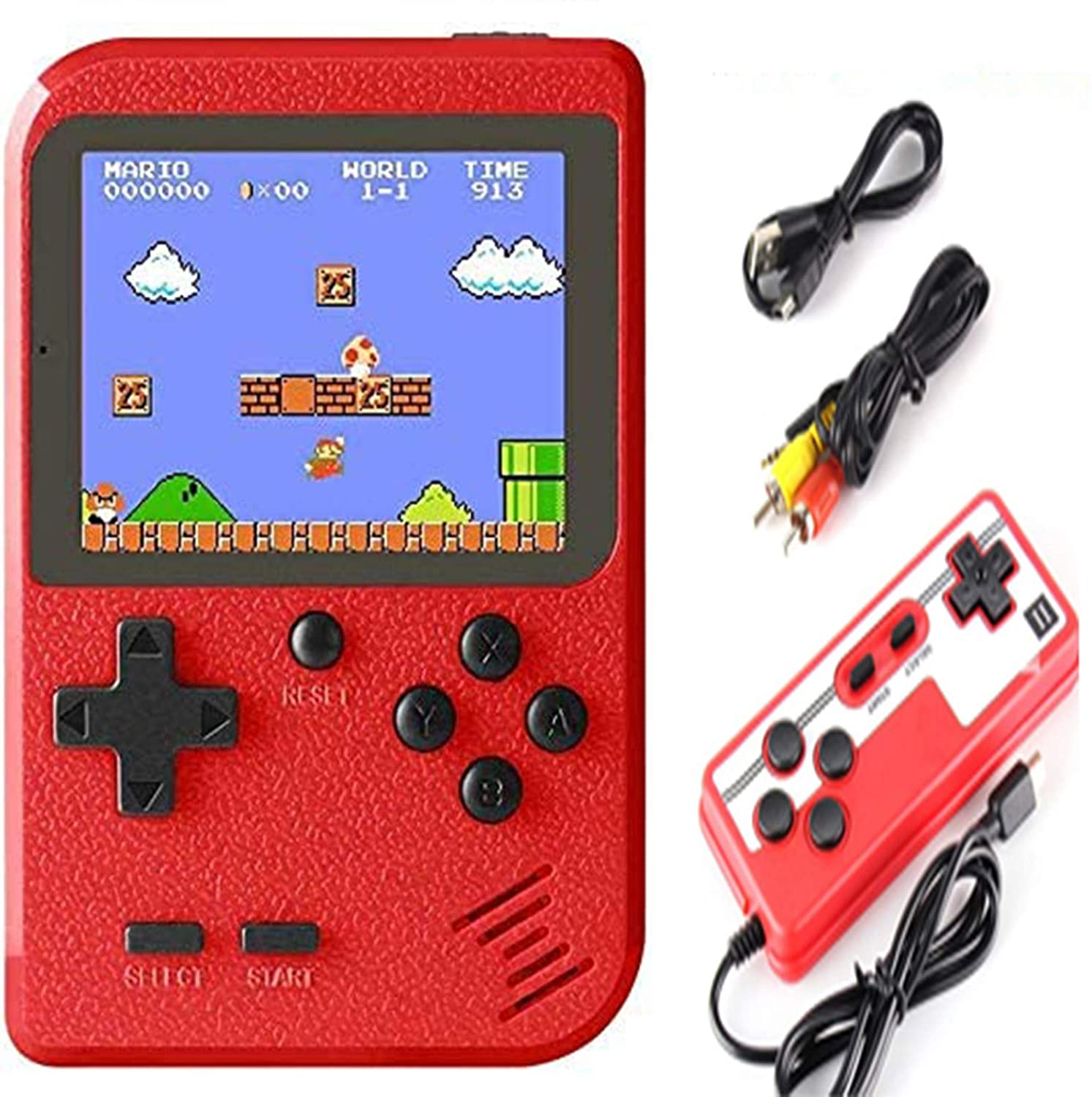 Sup Игровая приставка с контроллером подключения телевизора, лидер продаж, портативные мини-приставки для серфинга, игровые приставки 400 в 1, игры с двойным проигрывателем