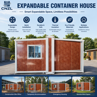 Maison conteneur extensible personnalisée conforme aux normes CE, 20 pieds, 40 pieds, 2 à 5 chambres, maison mobile, préfabriquée, bureau, bâtiment scolaire, gymnase