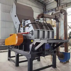 1500 kg/giờ đôi trục công nghiệp có thể sắt nhôm xe thép máy nghiền nghiền băm nhỏ Máy phế liệu kim loại Shredder