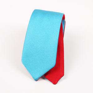 أحدث ربطات عنق اختيارية متعددة الألوان مصنوعة يدوياً من الحرير على الوجهين لرجال الأعمال والرجال - Product Image 3