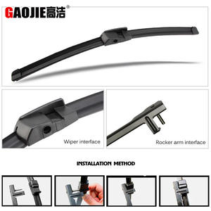 Limpiaparabrisas sin marco compatibles con BMW Serie 7 F01 F02 F03 F04 2008-2016 - Product Image 2