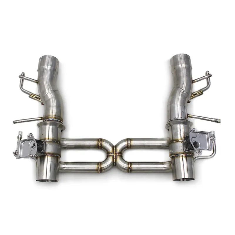 フェラーリSF903.9 T V8 2019-2023ステンレス鋼排気管車排気システム用キャットバックエキゾースト