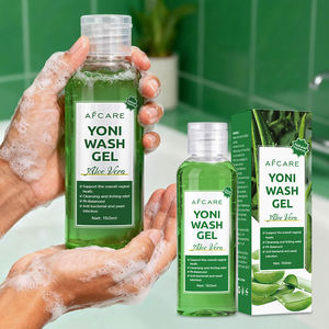 <span class=keywords><strong>Gel</strong></span> lavant pour l'hygiène intime à l'aloe vera 100% biologique pour tous les types de peau, <span class=keywords><strong>pH</strong></span> équilibré, nettoyant, apaisant, soulageant les irritations, neutralisant les odeurs - Product Image 1