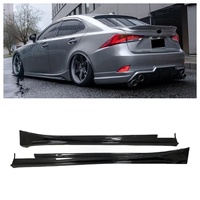 Faldones Laterales de Fibra de Carbono Estilo AIM para Lexus IS200t IS250 IS300 IS350 2013-2020, Nuevos