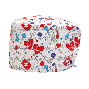 Gorros de fregado para amor corazón mascota Hospital gorro de enfermería quirúrgica pediatría ginecólogo Unisex <span class=keywords><strong>Anime</strong></span> para mujeres enfermeras sombreros médicos - Product Image 1