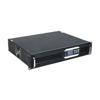 Convertisseur isolé de qualité industrielle 24V 2000VA, montage en rack, pour salle d'équipement de télécommunications, fréquence 60Hz, 7.3A, 220V monophasé