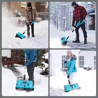 Balayeuse à neige industrielle sans fil à batterie lithium, auto-propulsée, avec moteur sans balais, pour l'hiver