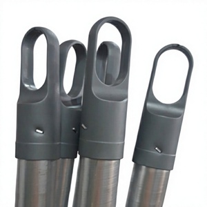 Bâton de balai en bois PVC argenté Vietnam prix bon marché avec câble long et court - Product Image 1