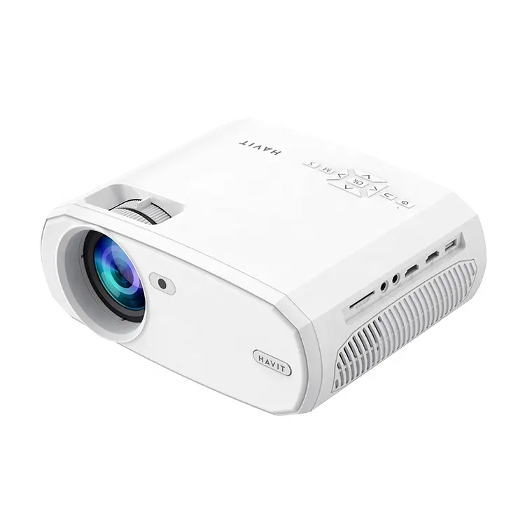 PJ202 Havit Projector Full HD 1920 x 1080 Portable Home Theater Rechargeable Mobile Phone Projection Projector