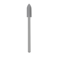 Embouts de polissage pour ponceuse à ongles en silicone dentaire Beauty - Tailles de grain XF/F/M/MC/C/XC, résistants à la chaleur, durables pour la maison et le salon