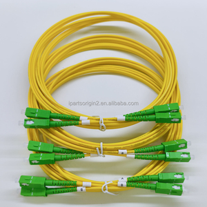 Indoor Use Duplex Fiber Optic Patch <b>Cable</b> with SC/APC 3M Single Mode Optical Fiber Patch Cord for <b>Communication</b> - Product Image 2