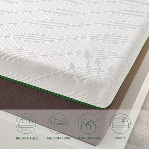 ที่นอนเมมโมรี่โฟมผสมเจลชาเขียว AIDI ขนาด 6 8 10 12 นิ้ว พร้อม Pocket Spring ได้รับการรับรองมาตรฐาน CertiPUR-US ช่วยลดแรงกดทับ ระดับความนุ่มปานกลาง เหมาะสำหรับโรงพยาบาล - Product Image 2