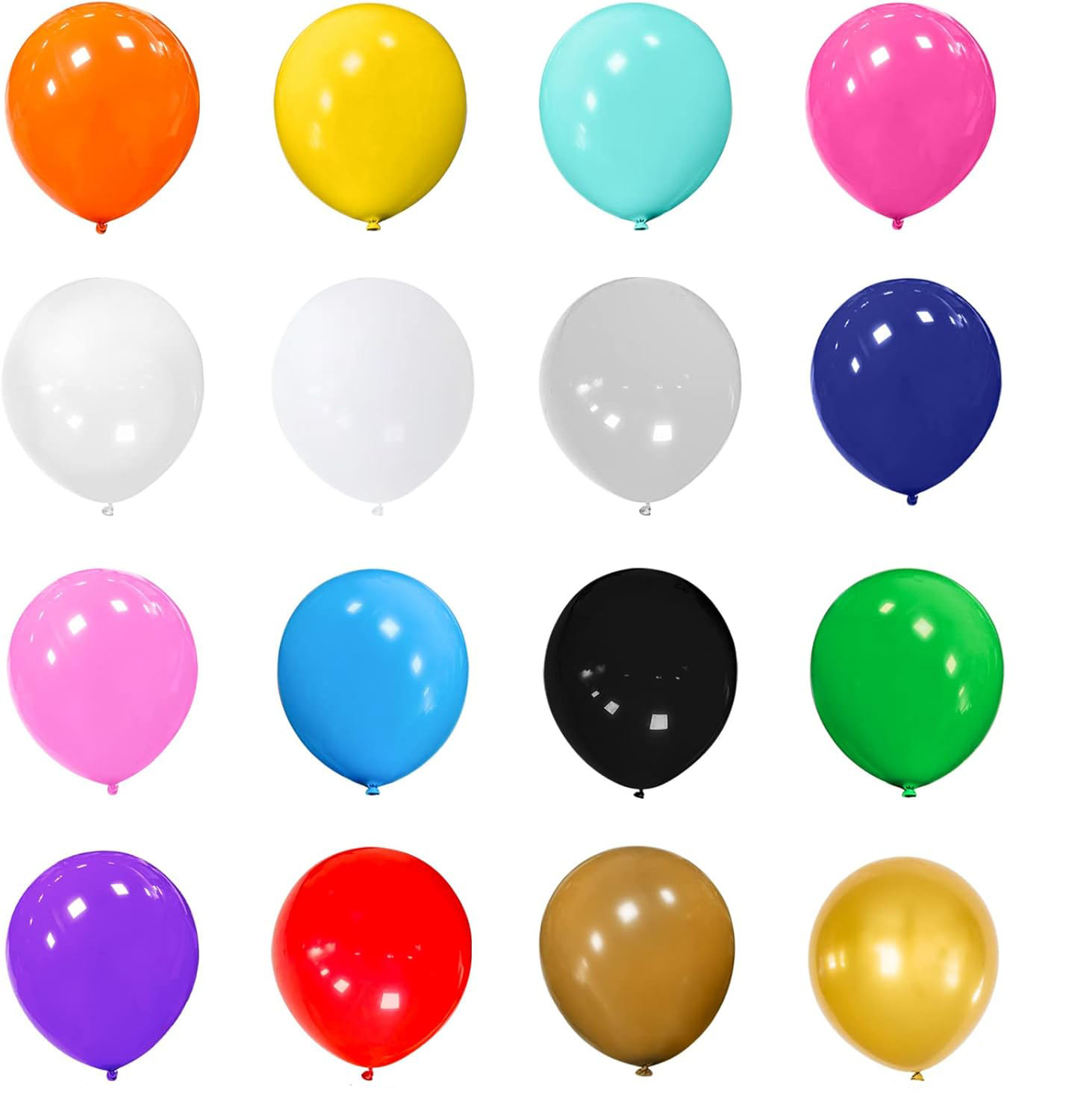 Customized High Quality Balloons 10 Inch Latex Balloons Mixed Color Balloons Globos 100pcs for Birthday Party Holiday Supplies