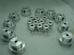 HTD5M 5M puleggia di distribuzione in alluminio 10mm larghezza della cinghia con 15 denti prodotto di alta qualità - Product Image 3