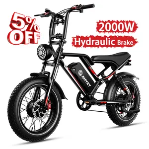 미국 창고 2000W 유압 브레이크 전기 자전거 25AH 듀얼 모터 전기 오토바이 드롭 배송 자전거