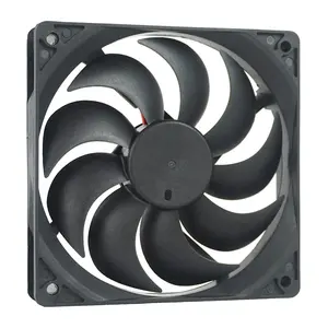 GX12025 12V/24V 120x120x25mm MEIXING DC Axial Flow Fan 4 Inch Brushless Cooling Fan Low Noise Square Radiator