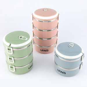 Food Container Pp Stainless Steel Bento Lunch Box Thermal Children School Tiffin Box