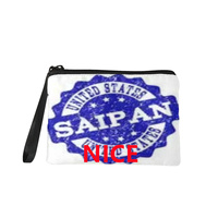 Dompet Koin Grafis Saipan Custom Print, Bahan Lembut dengan Ritsleting, untuk Wanita, Belanja Sehari-hari, Perjalanan Singkat, dan Hadiah Liburan