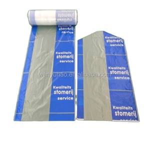 Sac en <span class=keywords><strong>plastique</strong></span> perforé sur rouleau Transparent Nettoyage à sec Blanchisserie <span class=keywords><strong>Housse</strong></span> de vêtement Protection des vêtements - Product Image 5