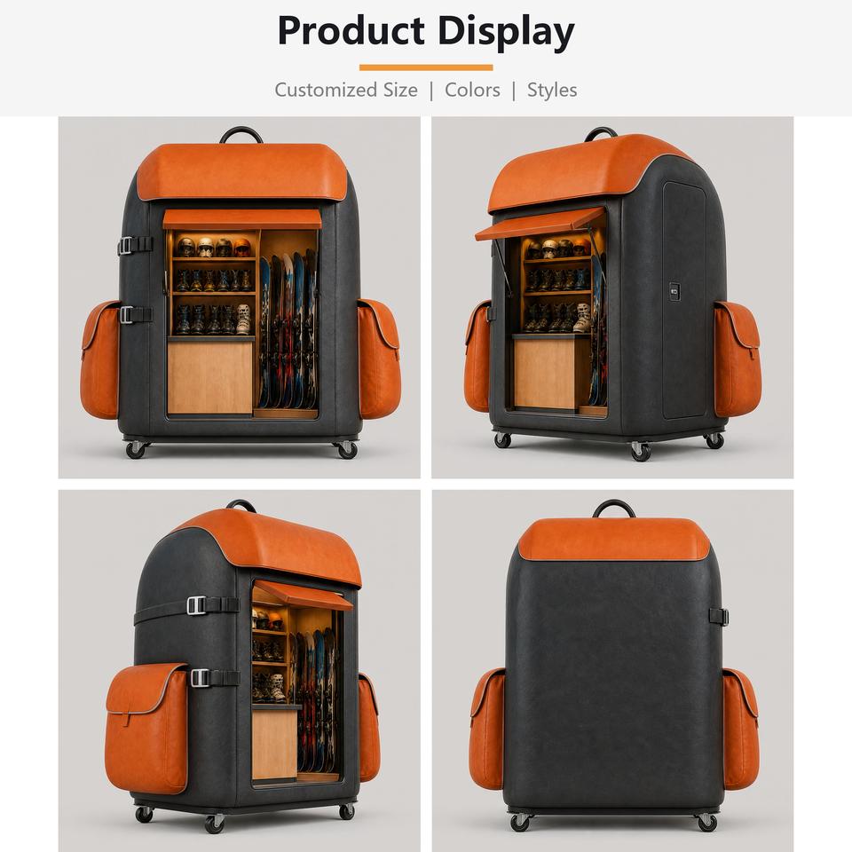 Modular Changing Booths Backpack Shaped Fiberglass Mobile Retail Kiosk Custom Pop Up Booth for ...