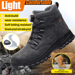 Yizhonco botas de seguridad da trên thép ngón chân dầu chống thấm nước CE S1P chống trượt botas de seguridad - Product Image 2