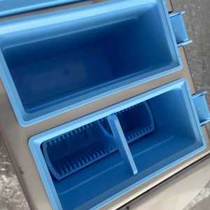 Scaffale per macchiare barattolo vetrino per microscopio in plastica Clicca qui per ottenere maggiori informazioni - Product Image 4