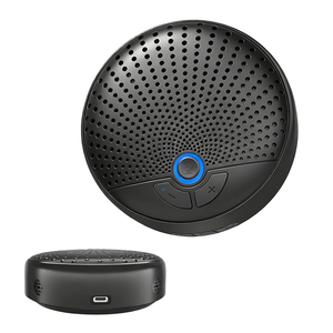 Haut-parleur de conférence professionnel CM-05 avec réduction de bruit IA, portée de 7 m pour 15 participants, micro omnidirectionnel <span class=keywords><strong>à</strong></span> 360° pour les réunions vidéo Zoom - Product Image 1