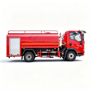 Camión de Bomberos y Saneamiento Municipal Howo 4x2 de Doble Función con Aspersor de Agua de 5m3 - Product Image 1