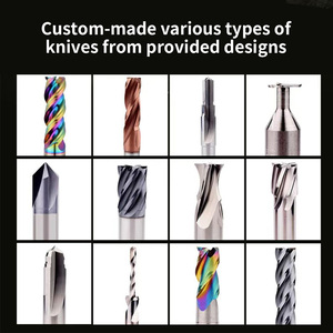 Đặc biệt tùy chỉnh thiết kế phi tiêu chuẩn Carbide CNC Router tráng <span class=keywords><strong>End</strong></span> Mill phay <span class=keywords><strong>Cutter</strong></span> với phức tạp hồ sơ xugang thương hiệu Giang tô - Product Image 4