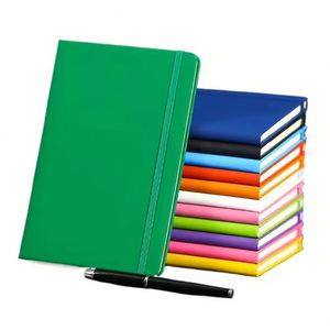 Libreta de PU con Logotipo Personalizado de Alta Calidad, Diario Impreso en Cuero A5, Tapa Dura, Libreta de Negocios, Bloc de Notas Elástico, Regalo para Oficina - Product Image 1