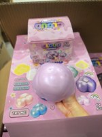 Nouveau design Pistache Beaver Cloud Crunchy Squishy Ball en forme de boule faite à la main, jouet ASMR sonore et croustillant à presser, vente en gros