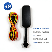Rastreador GPS 4G en Tiempo Real con Detección ACC 9-95V, Corte Remoto de Combustible, Alarma de Exceso de Velocidad y Apagado de Motor para Coche, Moto, Camión y Flota