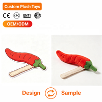 Jouet en peluche pour animaux de compagnie en forme de légume de jardin, en coton PP, personnalisable OEM, doux, durable, vente en gros, cadeau promotionnel, approvisionnement en vrac pour les amoureux des animaux