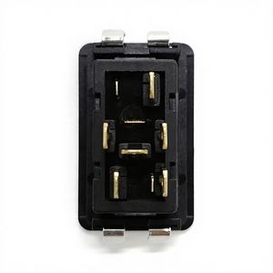 Interruptor Eléctrico para Ventanas de Automóviles BMW, Interruptor Único de 6 Pines con Marco y Clip Metálico, Nuevo, Material ABS y Plástico - Product Image 3