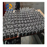 Cabeza de Cilindro de Aluminio para Motor Diésel Agrícola de Tractor OEM, A356 T6, Molde Metálico Fundido, Refrigerado por Agua