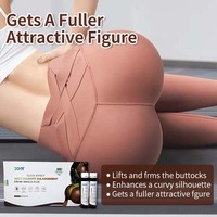 Suppléments à base de plantes pour l'élargissement des fesses et des hanches sexy OEM Vitamine E Maca Boisson naturelle liquide pour les fesses et les hanches