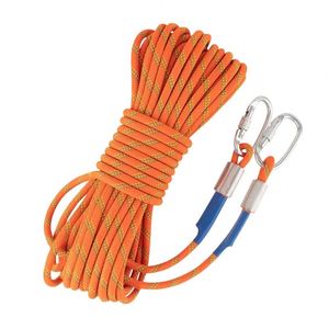 10mm Lightweight Static Climbing Rope for Outdoor Hiking <b>Camping</b> and Emergency Safety - Product Image 6