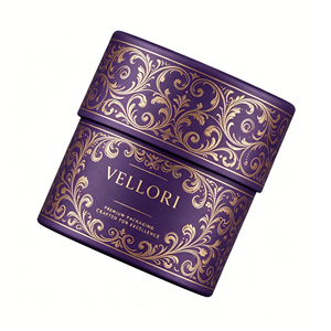 <b>Small</b> Rigid Cardboard Round Jewelry Box for Ring Earring Bracelet Packaging Bespoke Branding Factory Direct - Product Image 2