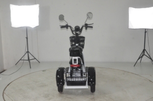 <strong>Compact</strong> &amp; Lightweight 2-Seater Electric <strong>Tricycle</strong>, Easy Maneuver for Two Adults - Product Image 5