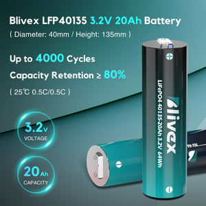 Lfp Lipo4 Batterij Lithium Ion Kit <span class=keywords><strong>3.2</strong></span> Volt 20ah 40135 Cilindrische Batterij Celproductie Voor 2 & <span class=keywords><strong>3</strong></span> Wielers Elektrische Voertuigen - Product Image 3
