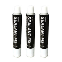 Tube de dentifrice miniature en aluminium jetable pour hôtel, vide, 1g 2g 3g 5g