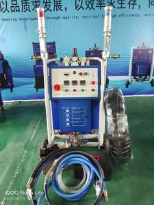 Machine à pulvériser de mousse de polyuréthane DMJ-E30, équipement d'<span class=keywords><strong>isolation</strong></span> en mousse pulvérisée pour toit, porte, sol - Product Image 3