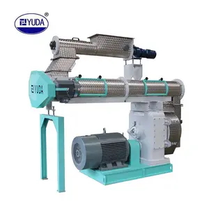 YUDA SZLH400 3-12TON/H Aves Feed Pellet Mill Vapor Condicionador Pellet Feed Máquina Pellet