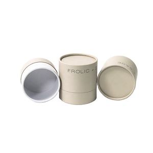 Emballage de tube en papier de luxe personnalisé, boîte cylindrique ronde en carton pour l'emballage de bougies parfumées - Product Image 6